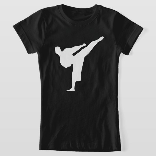 Blijf trainen tot de gordel zwart karaat wordt t-shirt (Laagn)