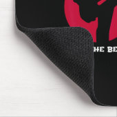 Blijf trainen tot de gordel zwart Karate wordt Muismat (Hoek)