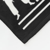 Blijf trainen tot de riem zwart karate wordt fleece deken (Hoek)