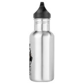 Blijf trashy mijn vriend wasbeer waterfles (Rechts)