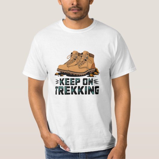Blijf trekken t-shirt (Voorkant)