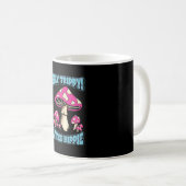 Blijf Trippy! Kleine Hippie Koffiemok (Voorkant rechts)