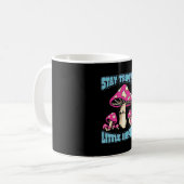 Blijf Trippy! Kleine Hippie Koffiemok (Voorkant links)