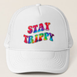 BLIJF TRIPPY motivatie en inspirerend Trucker Pet