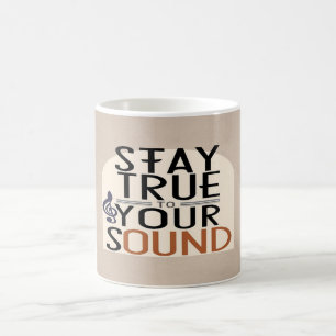 Blijf trouw aan je sound koffiemok