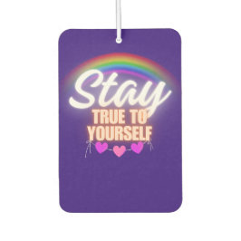 Blijf trouw aan jezelf luchtverfrisser