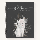 Blijf Trouw Aan Jezelf Sneeuwvos Notitieboek - Wee (Voorkant)