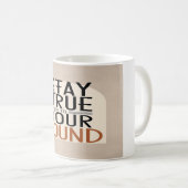 Blijf trouw aan uw geluidsoptie 2 koffiemok (Voorkant rechts)