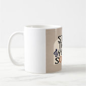 Blijf trouw aan uw geluidsoptie 2 koffiemok (Links)