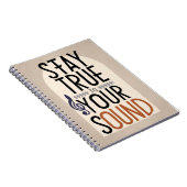 Blijf trouw aan uw geluidsoptie 2 notitieboek (Rechterzijde)