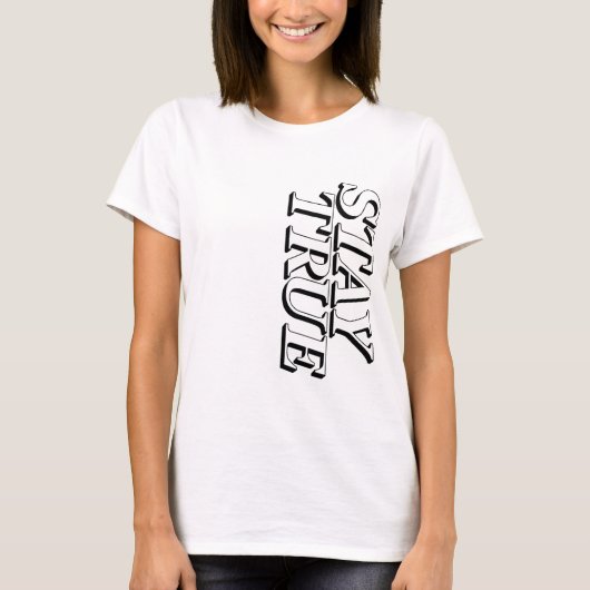 Blijf True teeshirt T-shirt (Voorkant)
