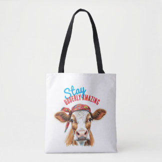 Blijf Udderly Amazing Tote Bag