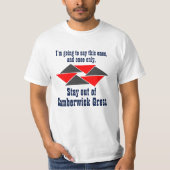 Blijf uit Camberwick Green! T-shirt (Voorkant)
