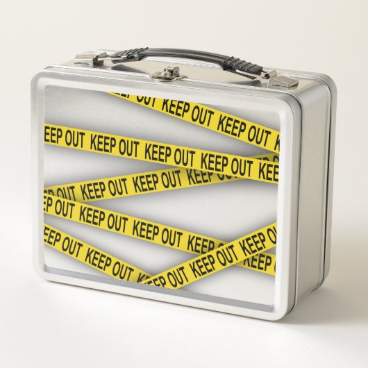 Blijf uit de buurt, kruis politietape 3d niet (Voorkant)