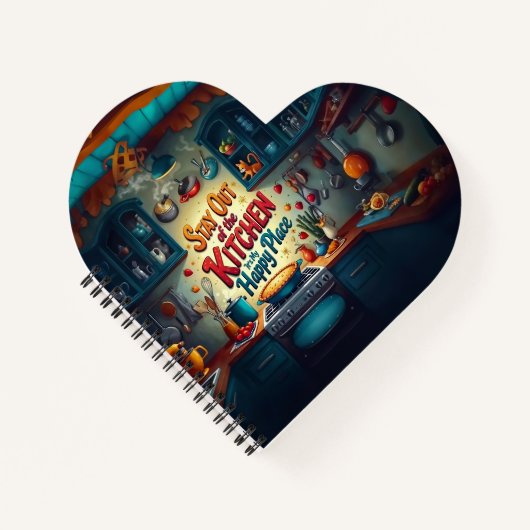 Blijf uit de keuken Notitieboek (Voorkant)