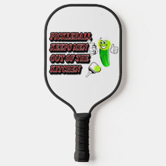 Blijf uit de keuken. pickleball paddle
