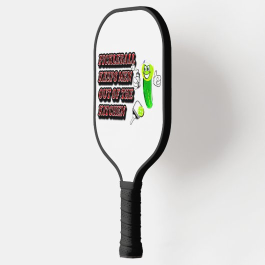 Blijf uit de keuken. pickleball paddle (Links)