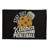 Blijf Uit De Keuken Speel Pickleball Kussensloop (Achterkant)