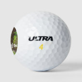 Blijf uit de problemen golfballen (Logo)