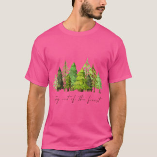 Blijf uit het bos My Favorite Murder Podcast T-shirt