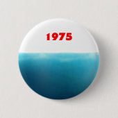 Blijf uit het water ronde button 5,7 cm (Voorkant)