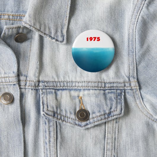 Blijf uit het water ronde button 5,7 cm (In situ)