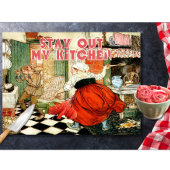  blijf uit mijn keuken grappig snijplank