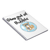 Blijf uit m'n bubbelkat. notitieboek (Rechterzijde)