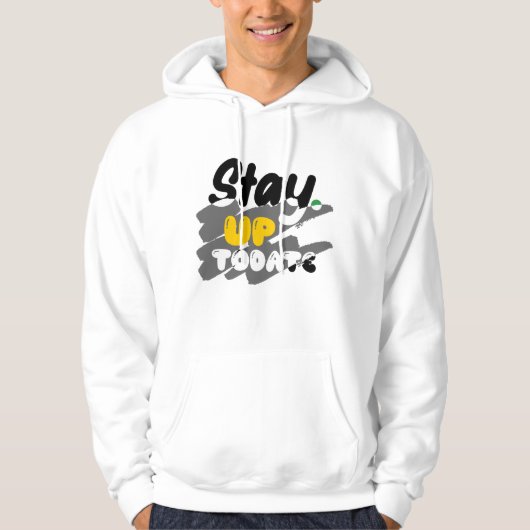 Blijf up-to-date hoodie (Voorkant)