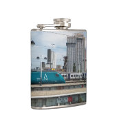 Blijf van de baan heupfles (Rechts)