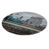 Blijf van de baan snijplank (Hoek)