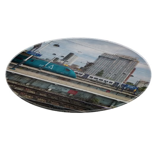 Blijf van de baan snijplank (Hoek)