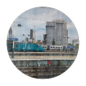 Blijf van de baan snijplank (Voorkant)