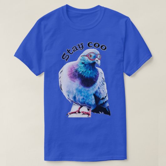 Blijf van de duivenduif. t-shirt (Design voorkant)