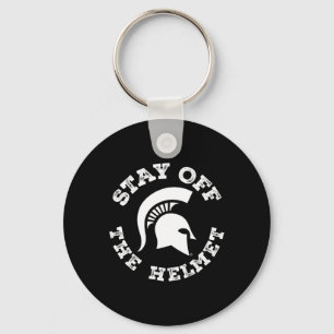 Blijf Van De Helm - Michigan State Spartans Sket Sleutelhanger