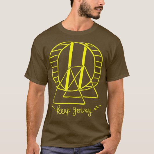 Blijf van Going Hamster T-shirt (Voorkant)
