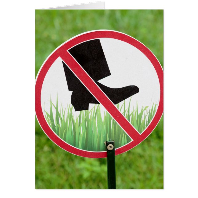 Blijf Van Het Gras (Voorkant)