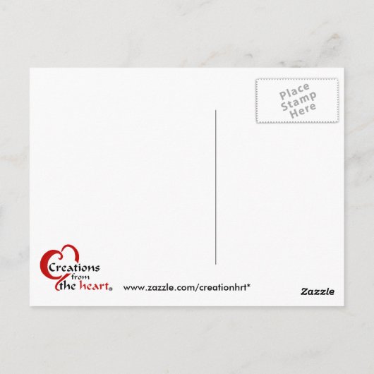 Blijf van mijn KOLACHES-kaart af! Briefkaart (Achterkant)