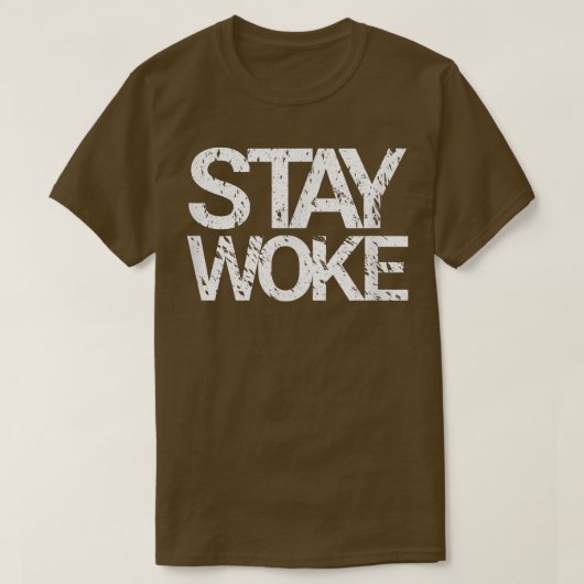 Blijf van Woke T-shirt (Design voorkant)