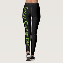 Blijf vastbesloten leggings