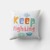 Blijf vechten kussen (Achterkant)