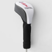 Blijf Vechtend Golfheadcover (Schuin)