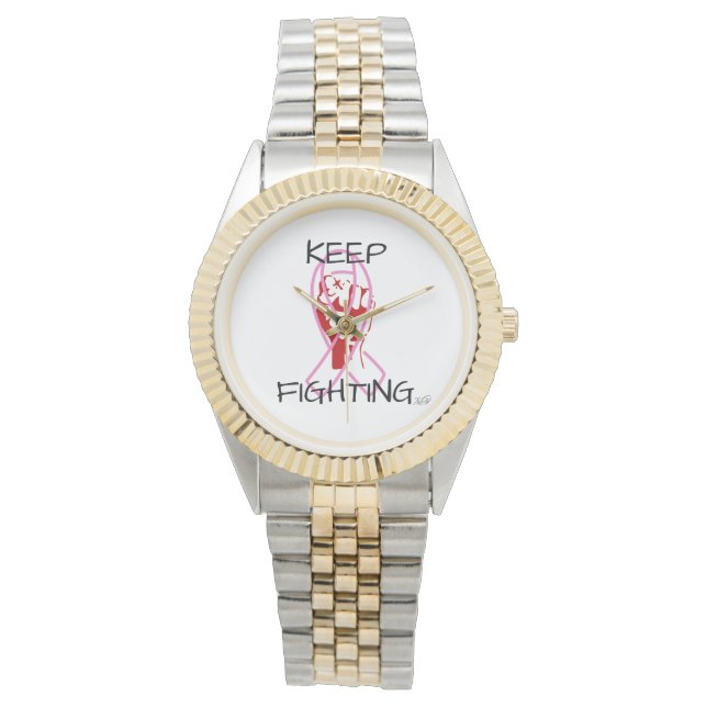 Blijf Vechtend Horloge (Voorkant)