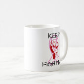 Blijf Vechtend Koffiemok (Voorkant rechts)