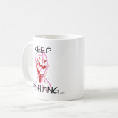 Blijf Vechtend Koffiemok (Voorkant links)