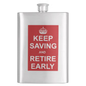 Blijf veilig en geniet er vroeg van flacon (Voorkant)