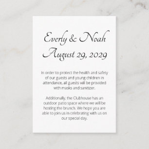 Blijf veilig en informatie Kaarten