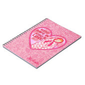 Blijf veilig in Gods liefdesgebed Notitieboek (Linkerzijde)