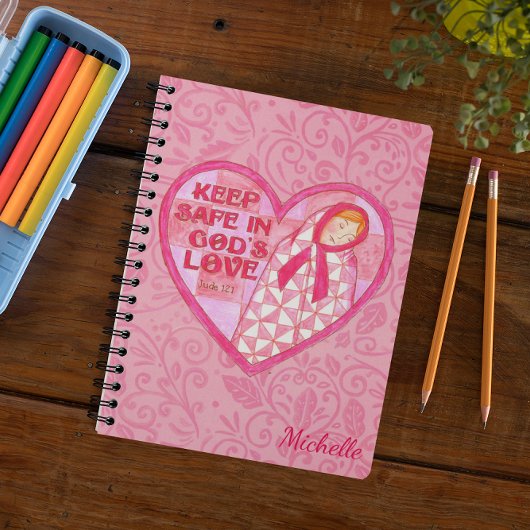 Blijf veilig in Gods liefdesgebed Notitieboek