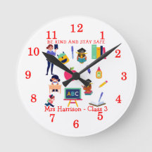 Blijf veilig in school Leerleraar Grafisch